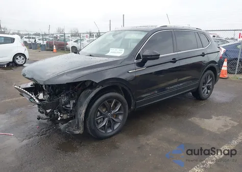 2022 Volkswagen Tiguan 2.0T Se из США, поврежденный, VIN 3VV3B7AX0NM033372
